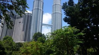 ペトロナスツインタワーの撮影スポット