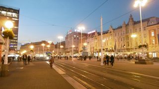 ザグレブ中心部にある通り