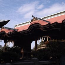 下津井祇園神社で撮影