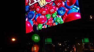 タイムズスクエア近くのM&M's