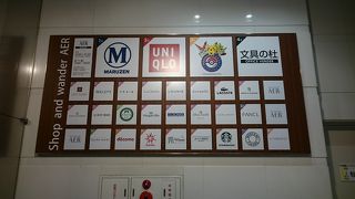 オフィスと商業施設