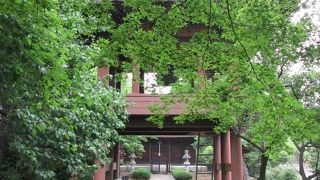 果樹園に囲まれた静かなお寺でした。