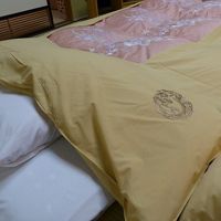 シーツもカバーも新しい