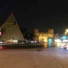 駅前からの目印