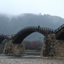 ２０１５年１１月２５日　河原からの錦帯橋