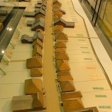 川崎宿のジオラマです