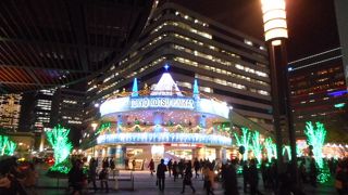 イルミネーションがとてもきれい