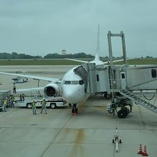 地方同士のフライトは機材がキュートってことにします