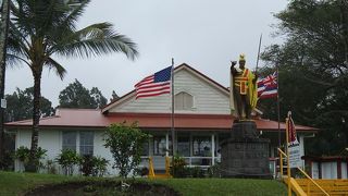 カパアウを通るので…