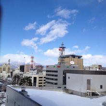 お部屋からの眺め（冬）