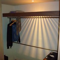 こちらも広々のクローゼット