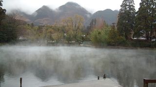 大分・福岡観光?　湯布院の金鱗湖・由布岳の姿に感動