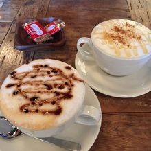 黒糖きなこラテ 泡が多い…