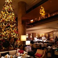 朝食会場のマーブルラウンジ　落ち着いた会場です