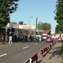 ブラショフ駅前