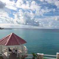 目の前はカリブ海
