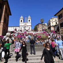 ローマの休日で有名な広場