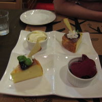 美味しかったデザート。　思わず撮ってしまった。