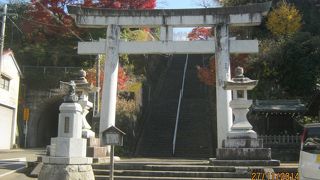 日露戦争の英雄である広瀬武雄を祀った神社です。