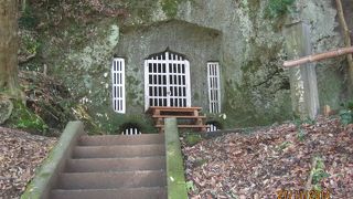 隠れキリスタンの洞窟礼拝の遺跡です。