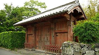 旧福原家萩屋敷門へ行ってみました