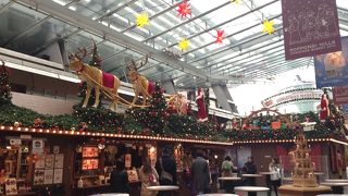 たくさんのクリスマスグッズ