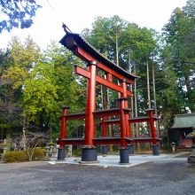 木造では最大級の大鳥居