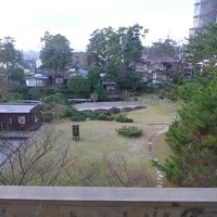 １泊￥１０１００庭側３部屋＋風呂・トイレ付の部屋からの眺め