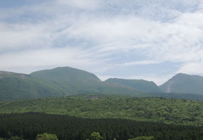 九重連山　