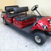 歩くのが大変な方にはこうしたサービスも