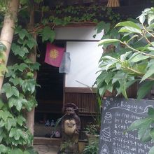 入り口の様子。