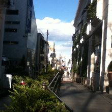 表参道交番付近