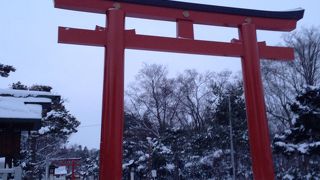 一面銀世界でした