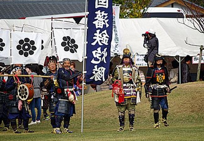 雨の中の萩時代まつり