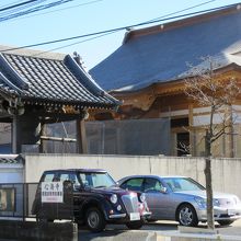 工事中：心海寺本堂