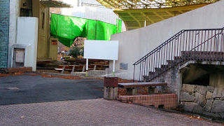 不忍池関連の工事で休止中