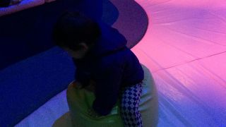 子供が大はしゃぎ