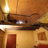 スプリットレベルの室内