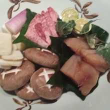 旬の食材が楽しめます。