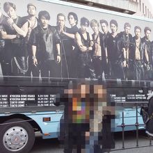 広いのでトラックも何台も止めてあって撮影可能