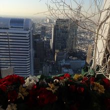 50階のまどの外。