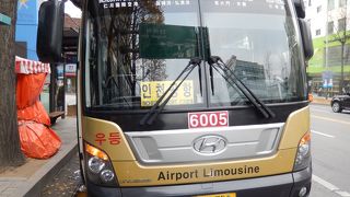 6005番.高級リムジンバス　仁寺洞→仁川国際空港