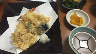 老舗の天ぷら屋とか