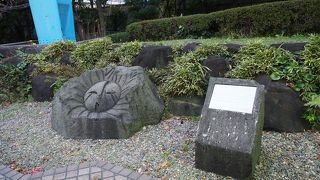 目立たない場所にあります