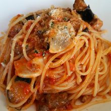 讃岐オリーブ牛を使ったラグーパスタ