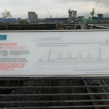 トンプソン・ドック周辺には、説明パネルも多数。