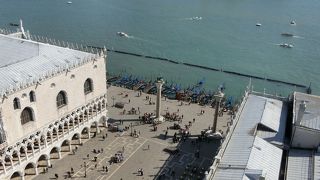 サンマルコの鐘楼からの眺望が最高にいい教会です