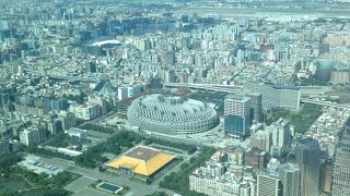 台北市内を見渡せます！