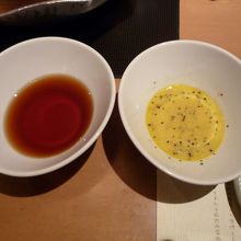 せいろ蒸しはポン酢と胡麻だれの２種類で！