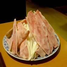 鶏しゃぶしゃぶ